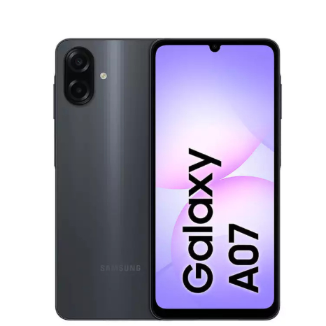 Celular Samsung Galaxy A07 256GB, 8GB, Câmera 50MP, Tela 6.7, Proteção IP54, Processador 6nm