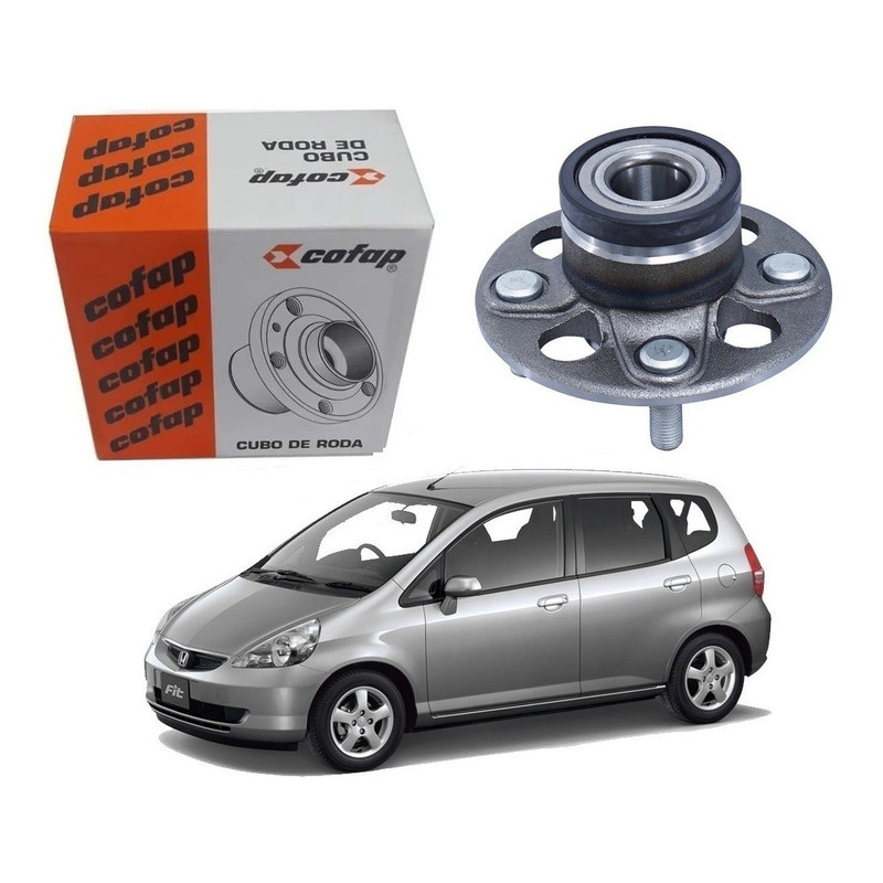 Cubo De Roda Traseiro Cofap Fit 1.4 1.5 2004 A 2008