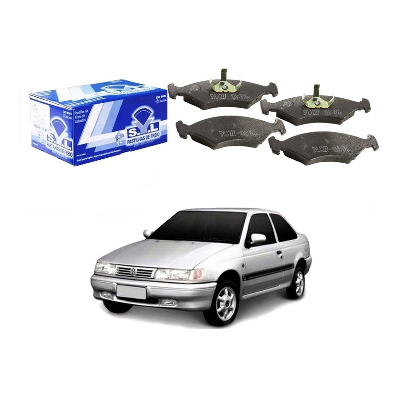 Pastilha Freio Dianteira Logus 1.6 1993 A 1997