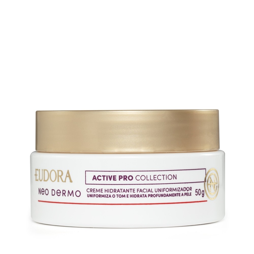 Eudora Neo Dermo Creme Hidratante Facial Uniformizador 50g