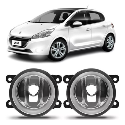 Par Farol Milha Peugeot 208 2012 2013 2014 2015 2016