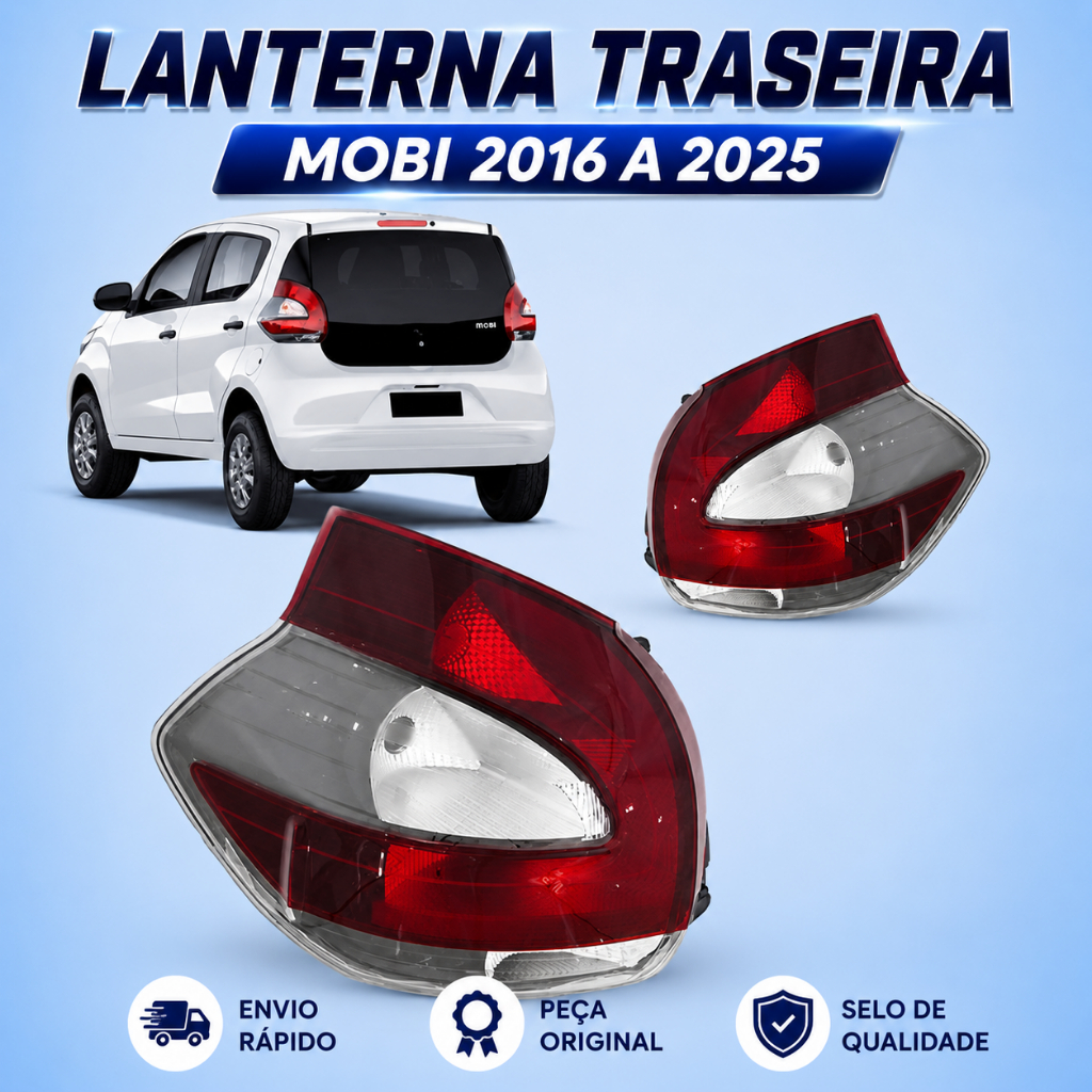 Lanterna Traseira Mobi  2016 A 2025