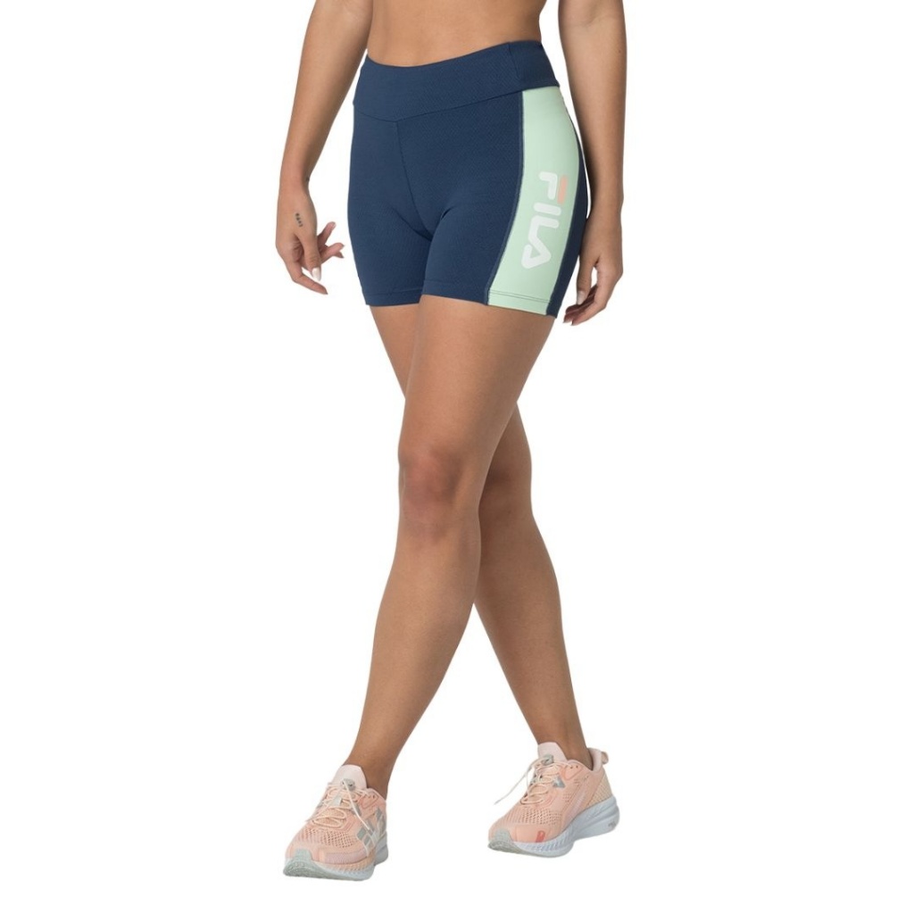 Short Feminino Fila Academia Letter Fit Lançamento Original