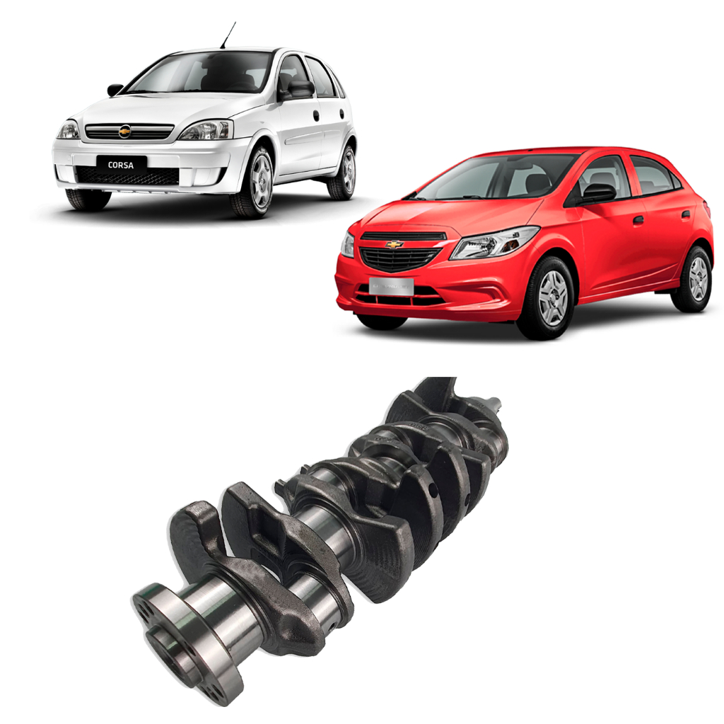 Eixo Virabrequim Manivela Std Para Gm Corsa Onix 1.4 8v