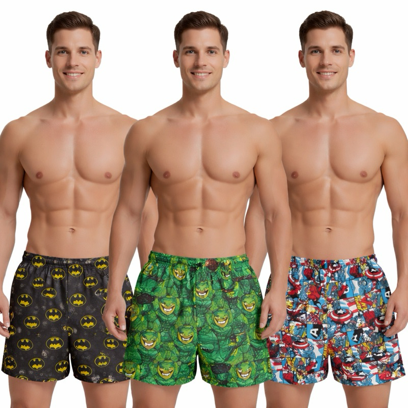 kt 5 Cueca Short Samba Canção Masculino Pijama Conforto