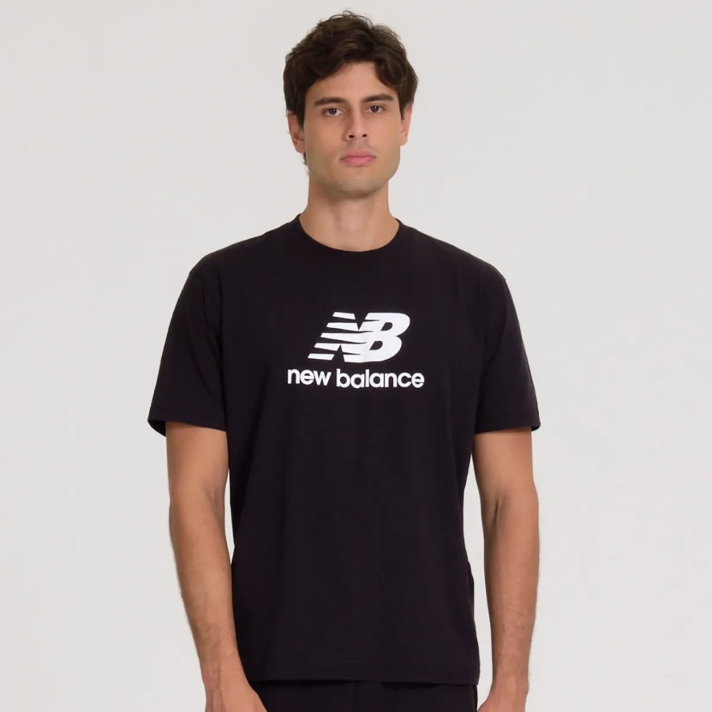 Camiseta Masculina New Balance Essentials Lançamento Original