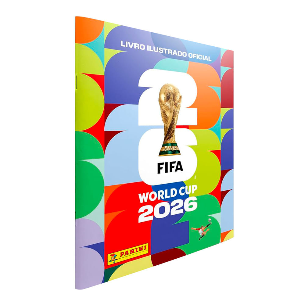 Álbum Brochura Copa do Mundo FIFA World Cup 2026 Panini Ilustrado Oficial