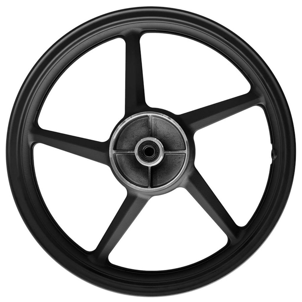Roda Traseira de Liga Leve Ybr Factor Fazer 125 150 Freio Tambor shiver 5 Palitos MELHOR PREÇO DO BRASIL