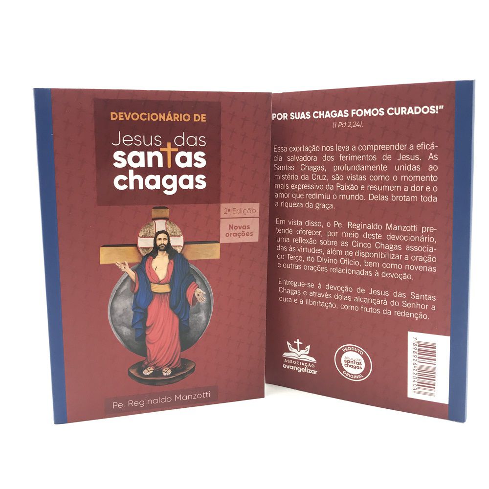 Devocionario das Santas Chagas Padre Reginaldo Manzotti