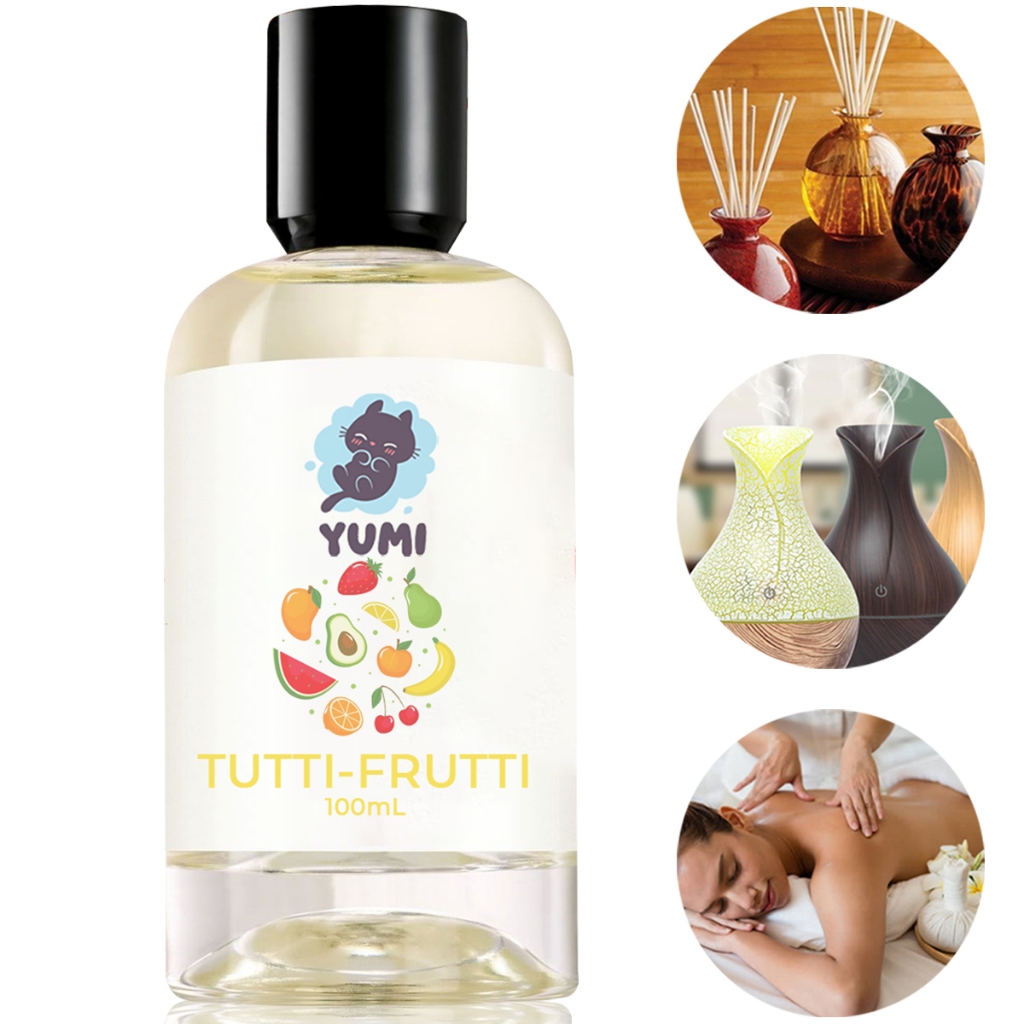 Essência Concentrada 100ml Tutti Frutti Para Aromatizador Difusor Umidificador Elétrico Hidrossolúvel A Melhor