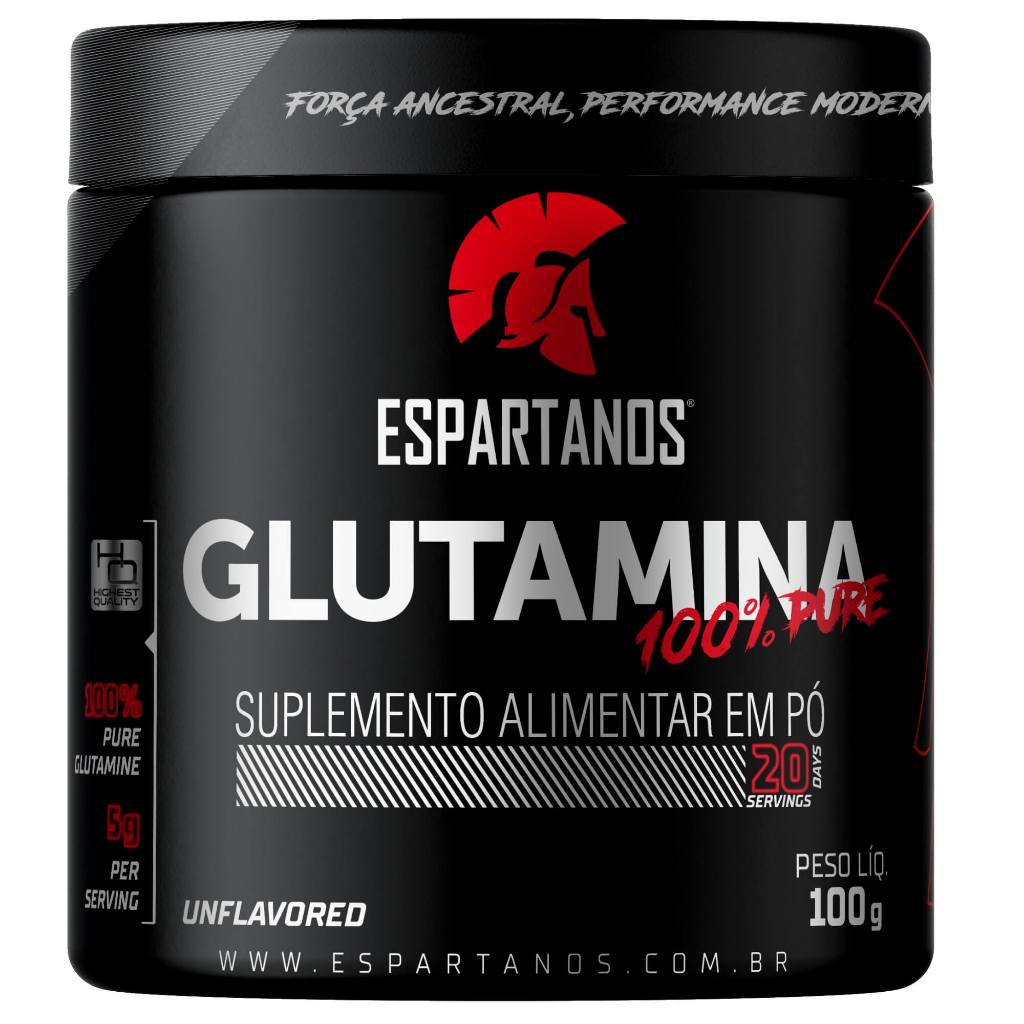 Glutamina 100% Pure 100gr - Espartanos Nutrition