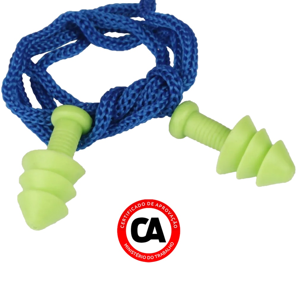 Protetor Auricular Silicone Quantum 50 Unidades Epi Ca