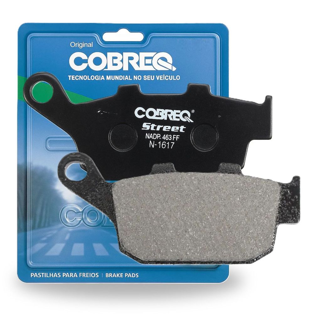 Pastilha de Freio Traseira Cb 500f / Cb 500x / Nc 750x Cobreq