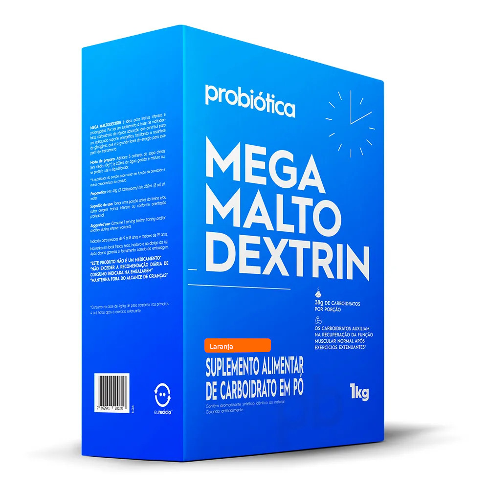 Maltodextrina - Mega Malto Dextrin - Probiotica - 1Kg
