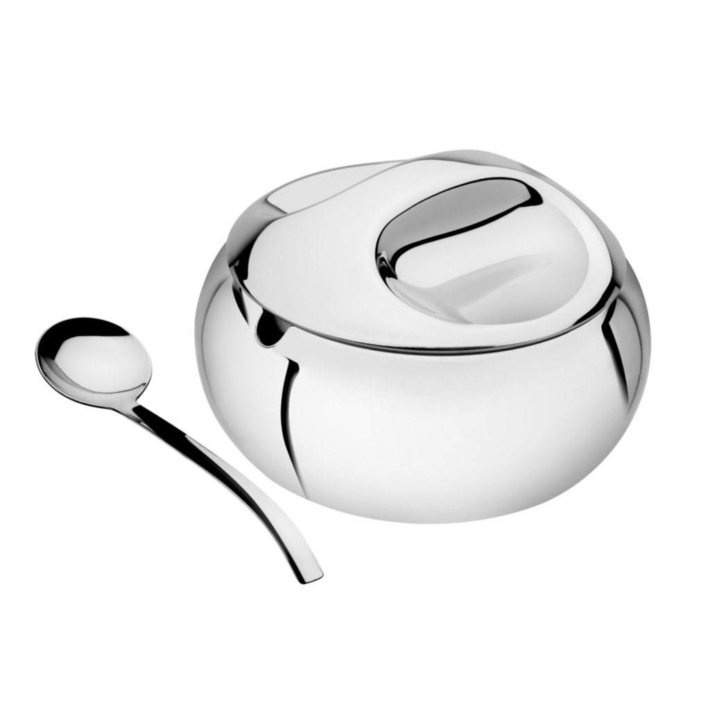Açucareiro Tramontina em Aço Inox com Colher Tramontina - 64400500