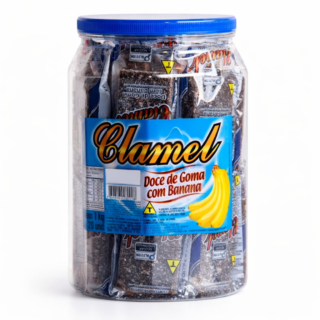 Doce De Banana C/20 Unidades Clamel | Ideal para Festa Junina | Arraiá e Festas