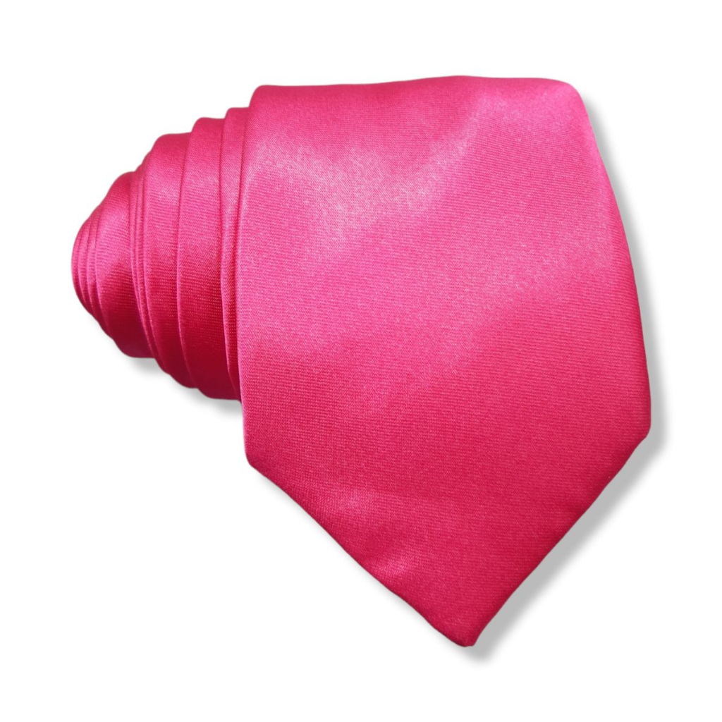 Gravata Rosa Pink  Lisa  Riscada Casamento Padrinhos