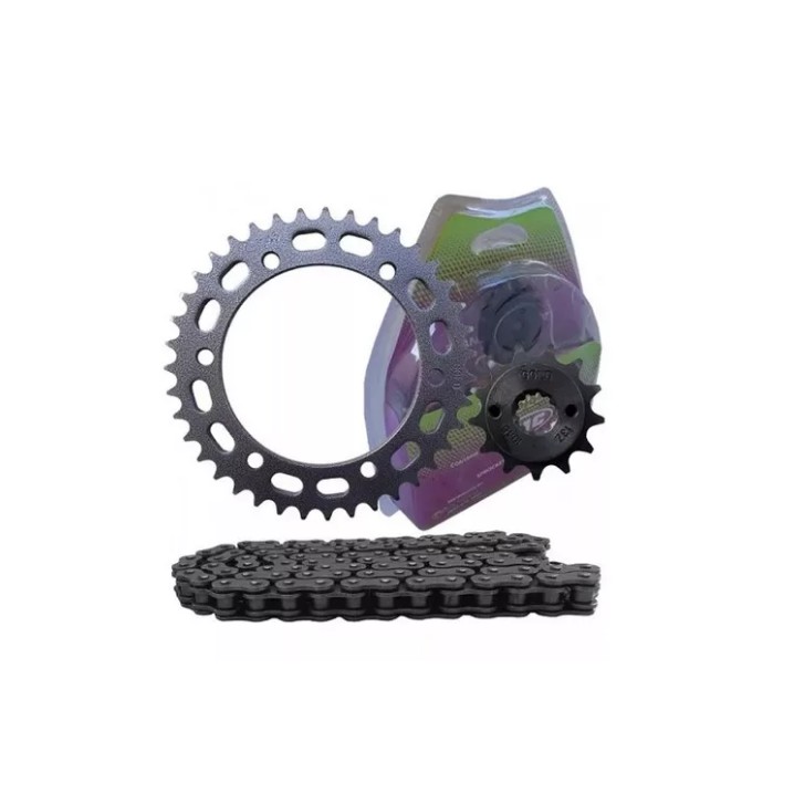 Kit Relação Transmissão Kmc Retentor Yamaha Factor Fazer 150