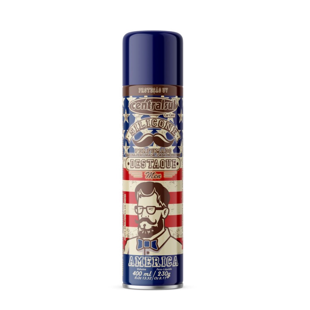 Silicone Spray Perfumado Centralsul America 400ml